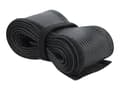 Miniatyrbild 1 av 4: Delock Braided Sleeving with Hook-and-Loop Fastener - Kabelhölje - 2 m - svart