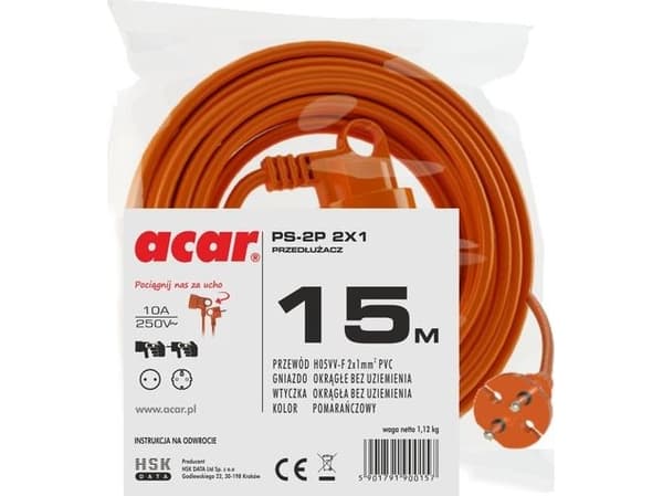 Acar PS-2P 2x1 15.0m
