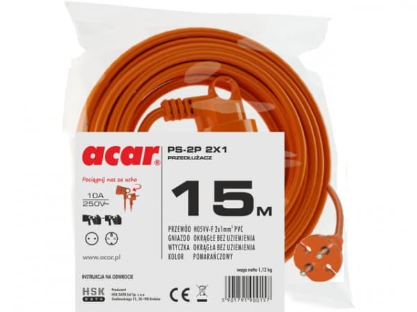 Acar PS-2P 2x1 15.0m