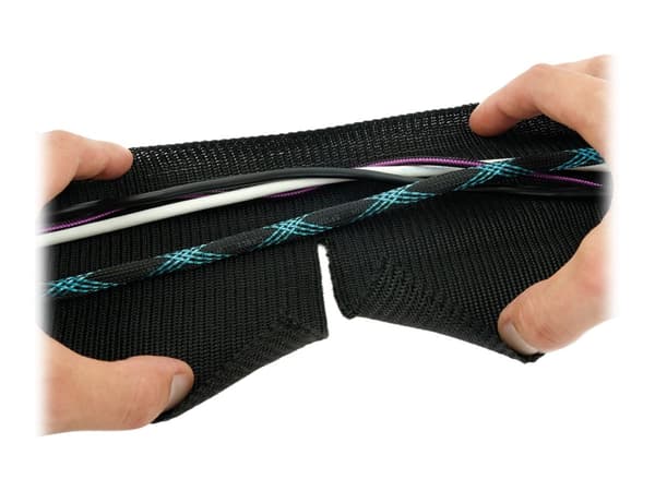 LTC PRO CABLE TUBE - Kabelhölje - 25 m - svart