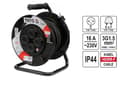 Pikkukuva 4 / 5: Yato YT-81052, Musta, Polyvinyylikloridi (PVC), 4 AC-pistorasia(a), Tyyppi E, Tyyppi E, Suora