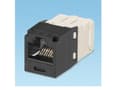 Pikkukuva 1 / 2: Panduit UTP RJ45 TG-MiniJack kat 6, Musta, Valkoinen