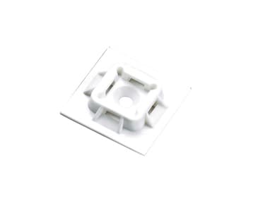 Panduit ABMM-AT-C, Akrylnitrilbutadienstyren (ABS), Vit, 4,6 mm, 100 styck