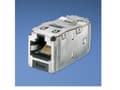 Miniatyrbild 1 av 2: Panduit RJ45 TG-Mini Jack kat 6, Sort, Sølv