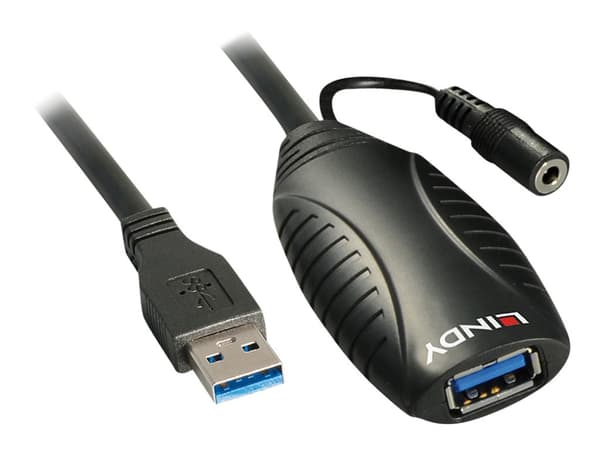 Lindy Active Extension Cable - USB-forlengelseskabel - USB (hann) til USB (hunn) - USB 3.0 - 15 m - aktiv