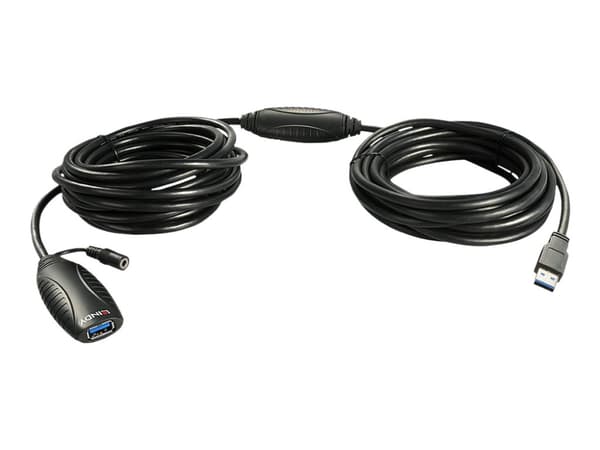 Lindy Active Extension Cable - USB-forlengelseskabel - USB (hann) til USB (hunn) - USB 3.0 - 15 m - aktiv