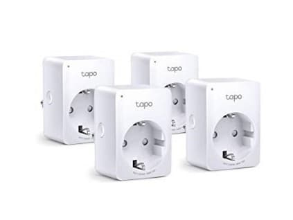 Tapo P100 - Smart kontakt - trådlös - 802.11b / g / n, Bluetooth 4.2 - 2.4 Ghz (4-pack)