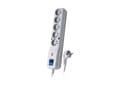 Pikkukuva 4 / 4: Lestar LV-530W power strip with anti-surge protection, 5 sockets, 3m gray (LV530W3 GRAY)