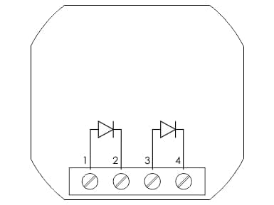 F&F 1A 1000V ohjaussignaalin erotin - SEP-02