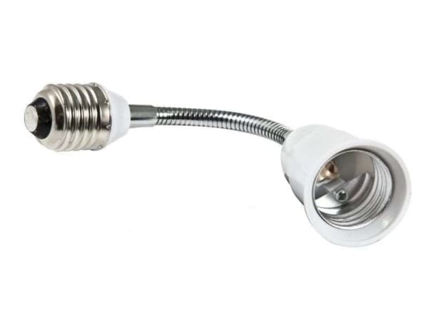 Synergy 21 LED adapter for LED bulbs E27E27 short