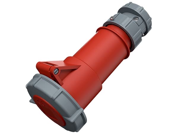 MENNEKES 3871, Harmaa, Punainen, 4P, IP67, 400 V, 50-60 Hz, 16 A