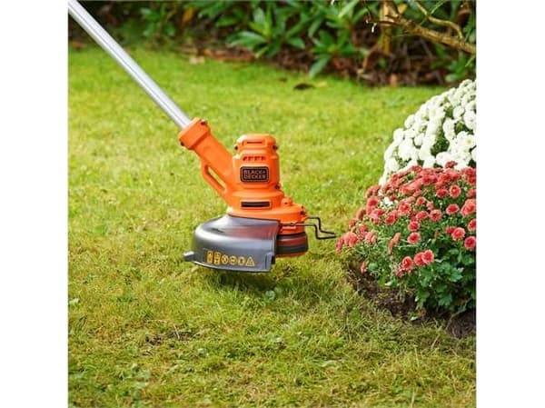 Black & Decker BESTA525-QS, Trådkutter, 25 cm, Nylontråd, D-sløyfet håndgrep, 1,6 mm, 10 m