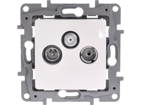 Legrand Lizdas antenni NILOE RTV/SAT 10dB lopullinen balta - 664565