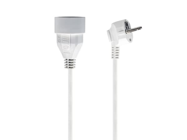 Libox LB0165-10, 10 m, inomhus, Vinklad, Vit, 1 AC-utgångar, 230 V