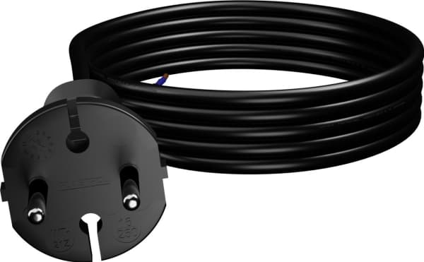 Plastrol PP-21 b/u 3m H05RR-F 2x1 pistotulppaliitäntäkaapeli (W-97188)