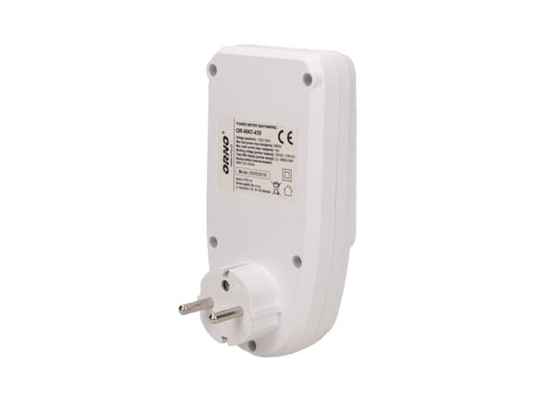 ORNO OR-WAT-435, 150 - 276 W, LCD, Knapper, 70 mm, 77.2 mm, 149 mm
