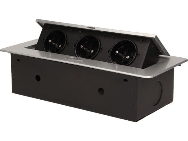 Orno Upotettava pistorasia 3x230V Hopea (OR-AE-1336/G)