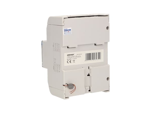 ORNO OR-WE-507, Elektroninen, Pistokekytkentä, Tehontuotto, Valkoinen, kWh, LCD