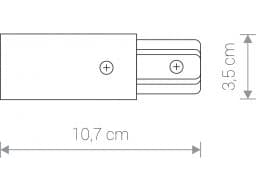 Nowodvorski Power End Cap for rails, Nowodvorski Profile Power End Cap white 9462 >>> WE DISCOUNT up to 20% EVERY order !!!