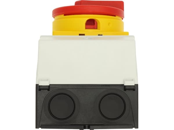 Eaton T0-1-8200/I1/SVB, Vipukytkin, 1P, Punainen, Valkoinen, Keltainen, IP65, 80 mm, 110 mm