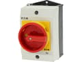 Pikkukuva 1 / 5: Eaton T0-1-8200/I1/SVB, Vipukytkin, 1P, Punainen, Valkoinen, Keltainen, IP65, 80 mm, 110 mm