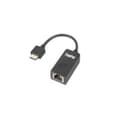Miniatyrbild 3 av 3: Lenovo Nätverk Adapter [1x Micro-LAN-kontakt - 1x RJ45 hona] ThinkPad Ethernet Adapter Gen 2