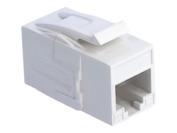 Delock Keystone module - Modulär insättning - CAT 6a - UTP - RJ-45 - vit