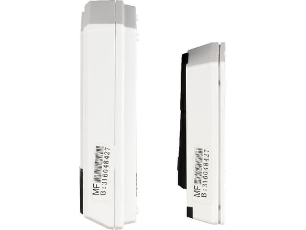 TANGO batteridriven trådlös dörrklocka 80dB 36 toner räckvidd 100 meter vit svart ST-910 SUN10000423