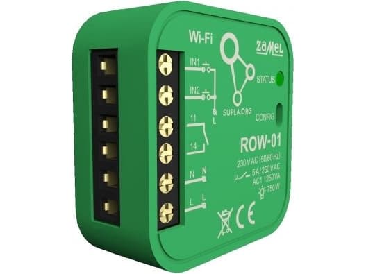 Zamel Zamel innfelt Wi-Fi-mottaker, 1-kanals, toveis, type ROW-01 (SPL10000001)