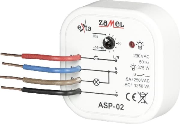 Zamel automatic staircase 230V AC ASP-02 (EXT10000014)