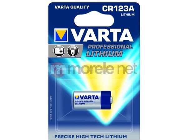 Varta Photo Lithium - Batteri CR123A - Li - 1430 mAh