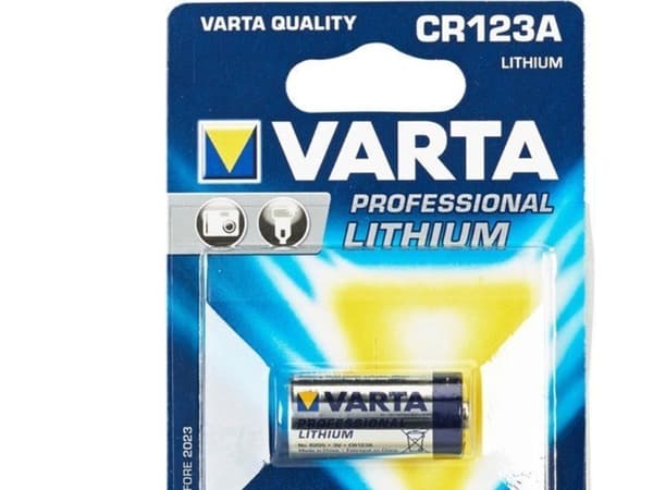 Varta Photo Lithium - Batteri CR123A - Li - 1430 mAh