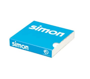 Simon 8200610-029, Vit, Termoplast, Skruvlös, Varje varumärke, Matt, Directive 2014/35/UE LVD + Directive 2011/65/UE RoHS + EN 50581:2012 + EN 60669-