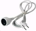 Pikkukuva 2 / 2: PremiumCord PPE1-03, 3 m, 1 AC-pistorasia(a), Tyyppi E / F, Valkoinen, 250 V, 10 A