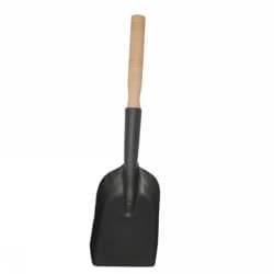 Askspade Med Trähandtag Svart 46 cm
