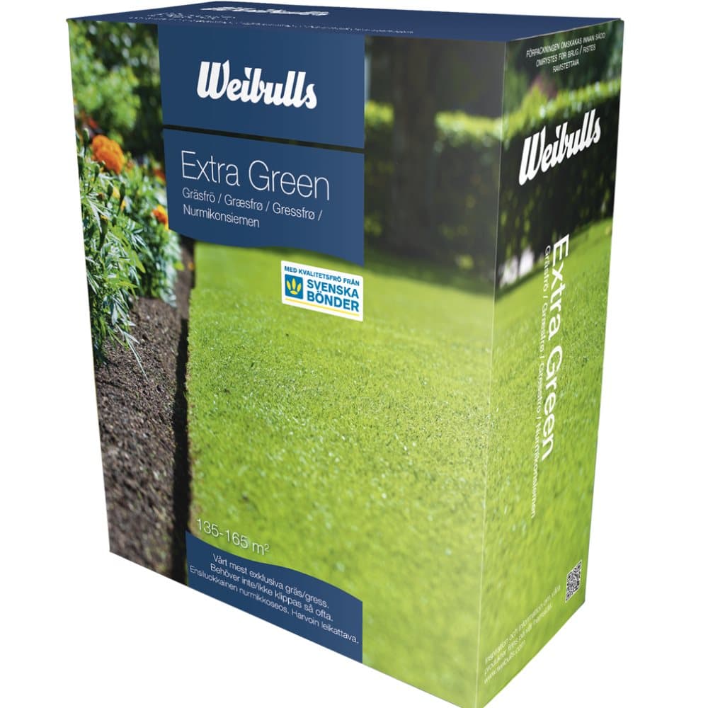 Weibulls Gräsfrö Extra Green 3 kg