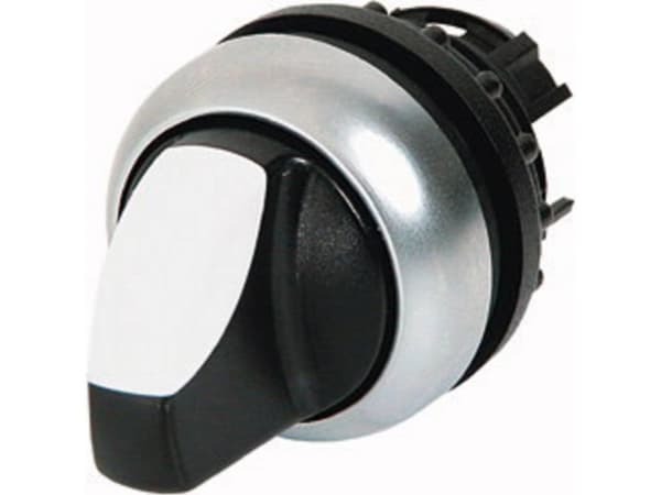 Eaton M22-WLK3-W, Vipukytkin, Muovi, Musta, Hopea, Valkoinen, IP66, 29,7 mm, 45,9 mm