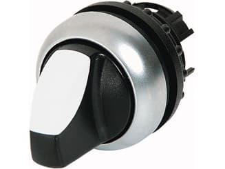 Eaton M22-WLK3-W, Vippströmställare, Plast, Svart, Silver, Vit, IP66, 29,7 mm, 45,9 mm