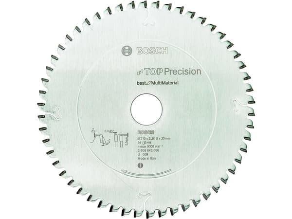 Bosch RUNDSAVKLINGE BESTMULTI 210X2,3X30MM 54T