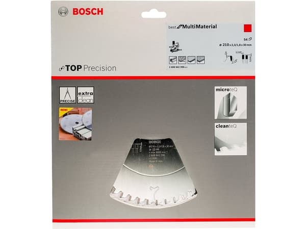 Bosch RUNDSAVKLINGE BESTMULTI 210X2,3X30MM 54T