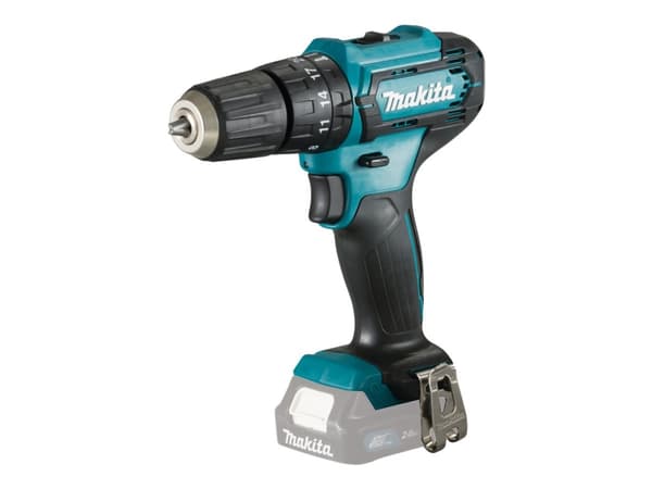 Makita HP333DZ - Støthammer-bor/driver - trådløs - 2 hastigheter - nøkkelfri borhylse 10 mm - 30 N·m - uten batteri - 12 V - SOLO