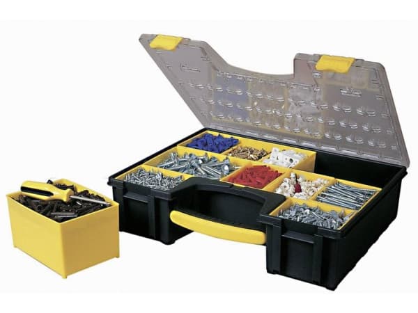 Stanley 1-92-749, Polykarbonat, Sort, Gult, 423 mm, 105 mm, 334 mm