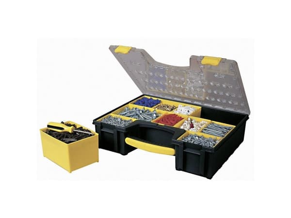 Stanley 1-92-749, Polykarbonat, Sort, Gult, 423 mm, 105 mm, 334 mm
