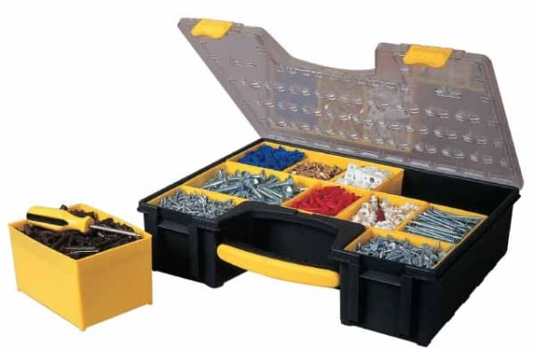 Stanley 1-92-749, Polykarbonat, Sort, Gult, 423 mm, 105 mm, 334 mm