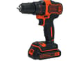 Miniatyrbild 5 av 5: BLACK+DECKER BDCDD186K - Borr/drivare - sladdlös - 2 hastigheter - nyckellös chuck 10 mm - 40 N·m - 18 V
