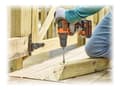 Miniatyrbild 1 av 5: BLACK+DECKER BDCDD186K - Borr/drivare - sladdlös - 2 hastigheter - nyckellös chuck 10 mm - 40 N·m - 18 V
