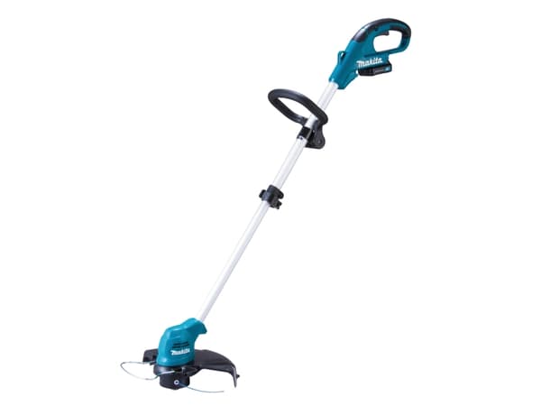 Makita UR100DSME - Gressstusser - trådløs - 12 V - 4 Ah - 2 batterier - 10000 rpm - 26 cm - 2.1 kg