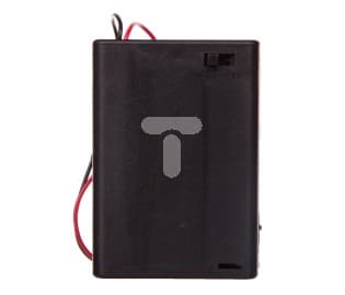 Goobay BH AA 3xAKGS, Passiv holder, Sort