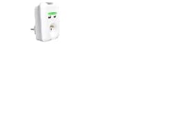 Johdoton logo 1 pistorasia, 2x USB