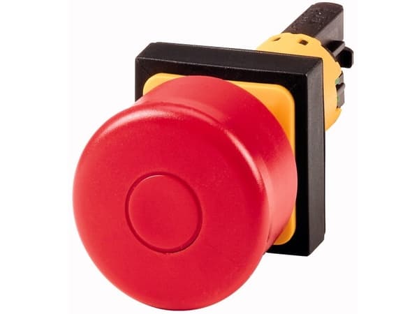 Eaton Q25PV, Tryckknappsbrytare, Svart, Röd, Gul, Plast, IP65, 28 mm, 86 mm